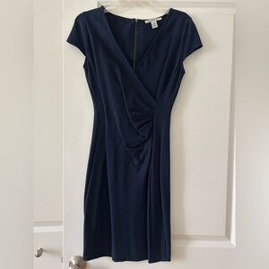 Kenneth Cole New York Deep Blue Mini Dress